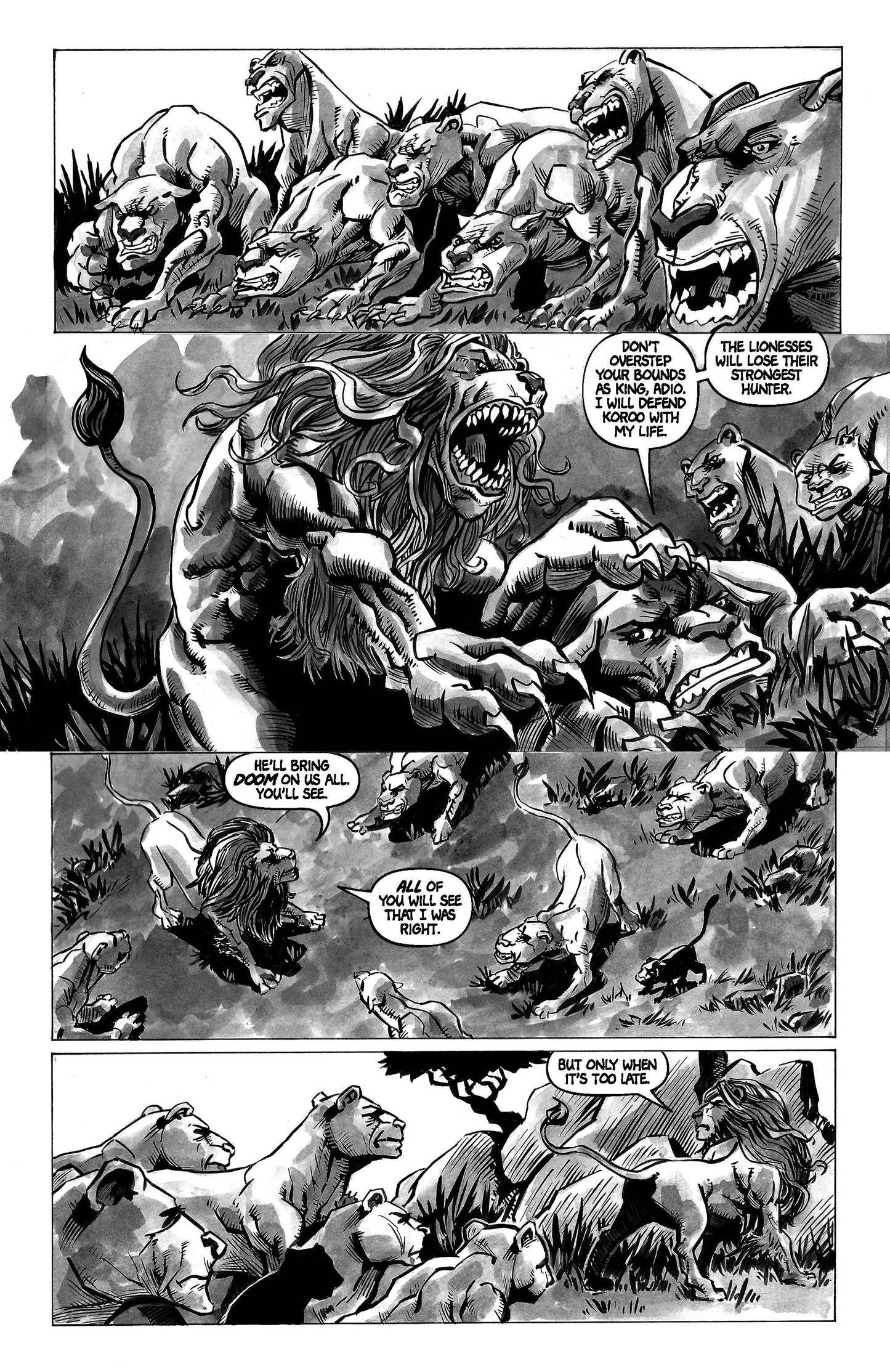 Koroo: The Black Lion #1